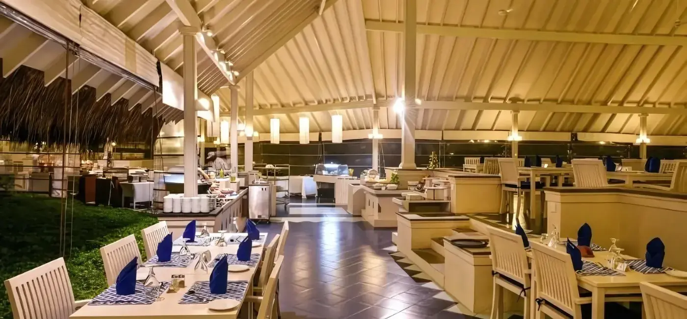 Restaurant view of Adaaran Club Rannalhi South Male, Maldive